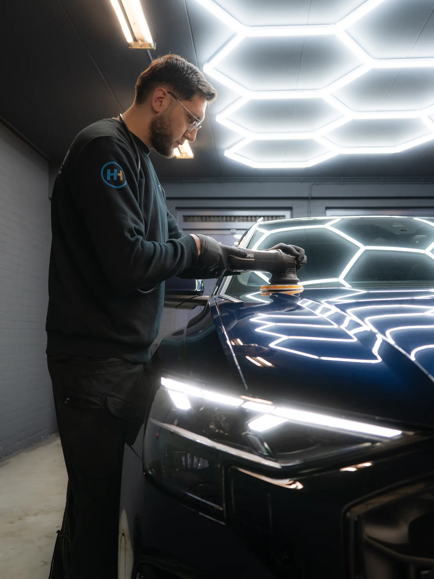 Lakcorrectie polijsten in actie