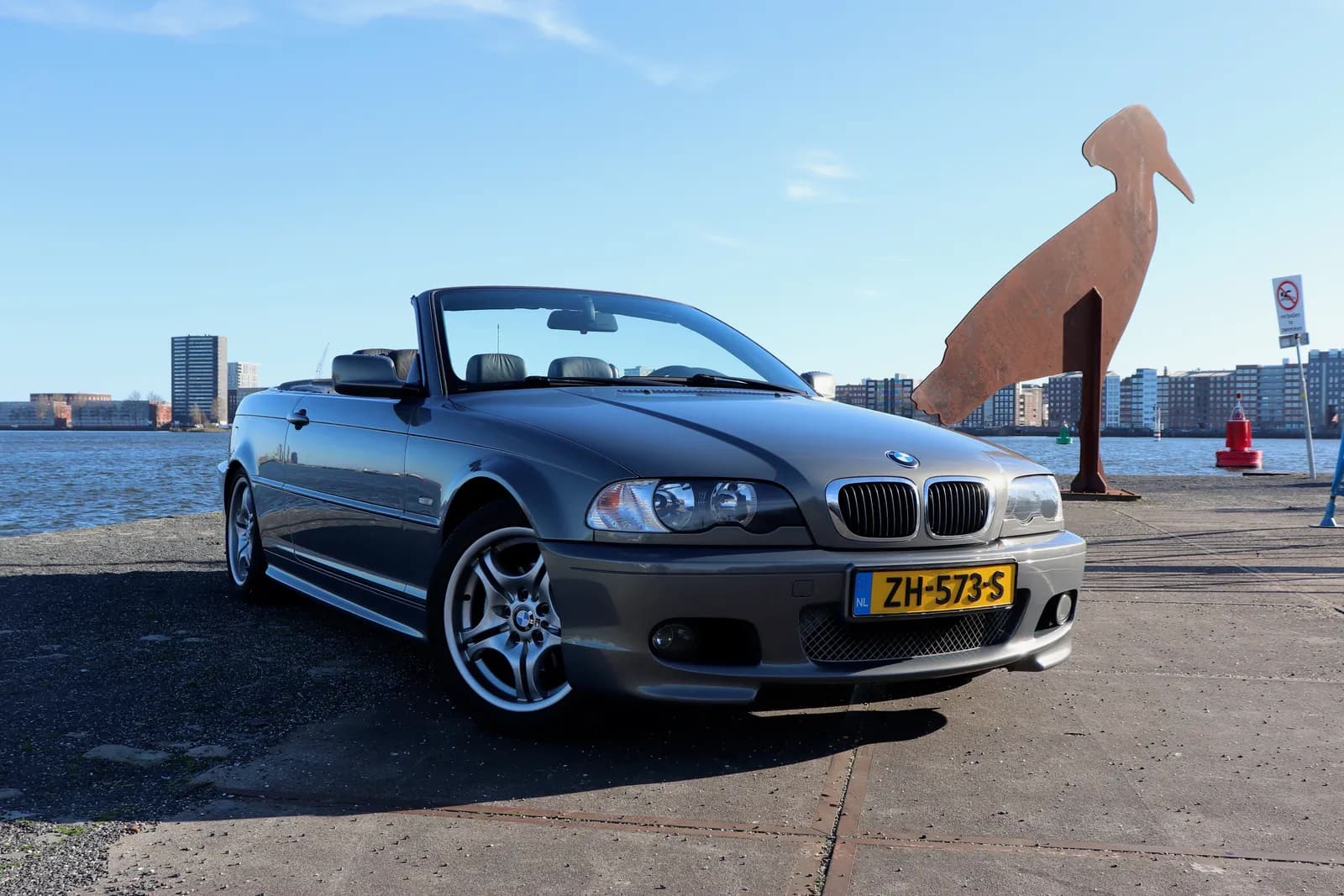 BMW E46 318Ci Cabriolet Stratusgrau Metallic — foto 5