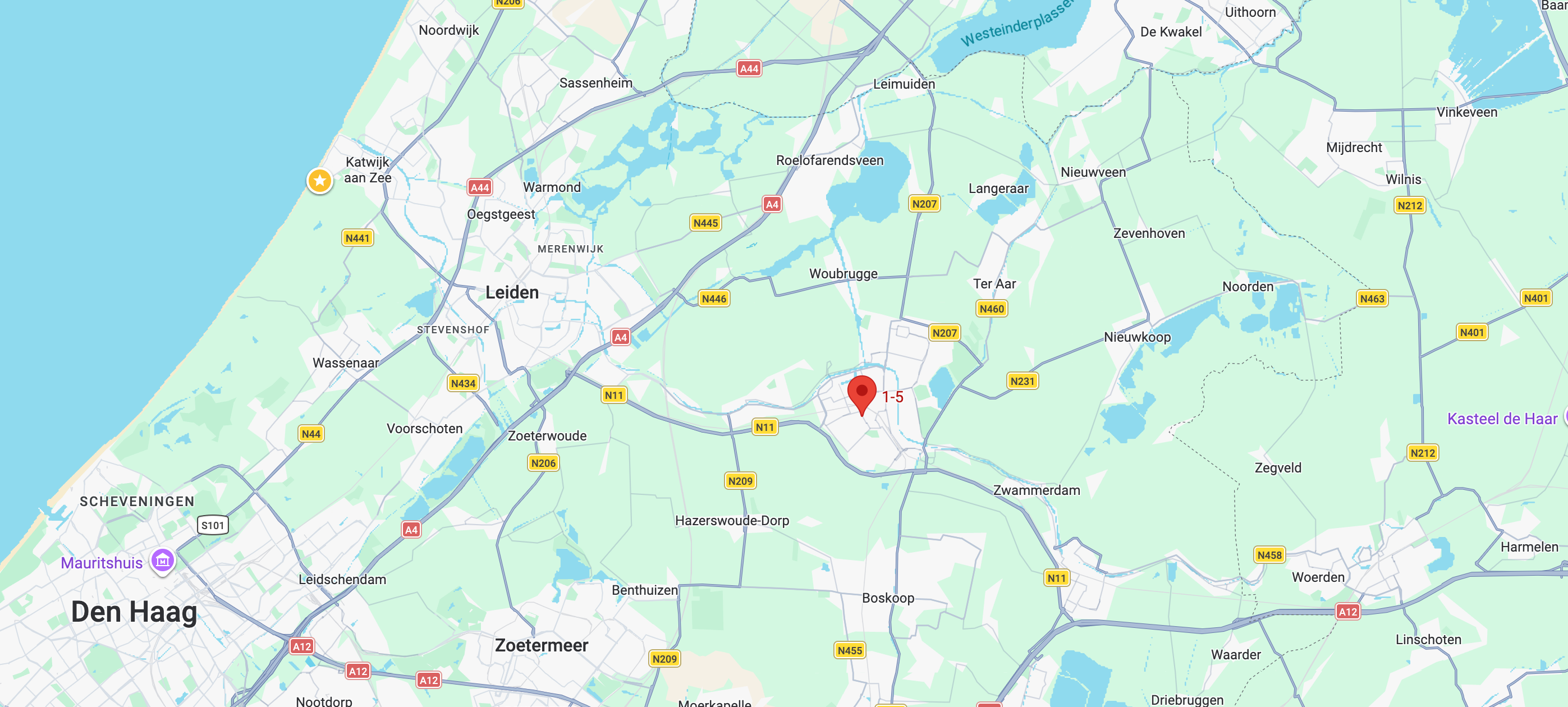 TechCar locatie op de kaart — Alphen aan den Rijn