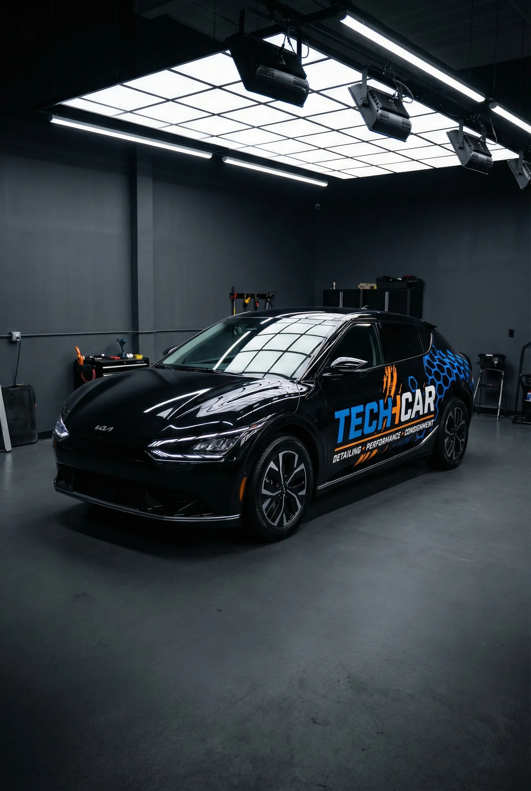 Gewrapte auto
